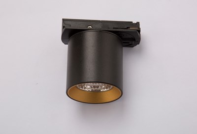 ספוט לפרופיל פעמון שחור עם זהב