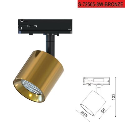 ספוט לפס צבירה מיכאל-8W-BRONZE