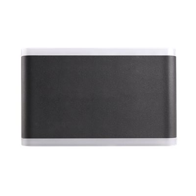 קיר גינה אפ דאון TONY 2*3W או 2*6W BLACK\WHITE