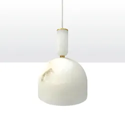 גוף תאורה תליה שיש פלורי