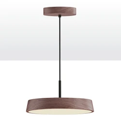 גוף תאורה תליה KOTON שחור עץ ,לבן זהב