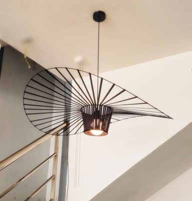 מניפה שחור לבן קוטר 100